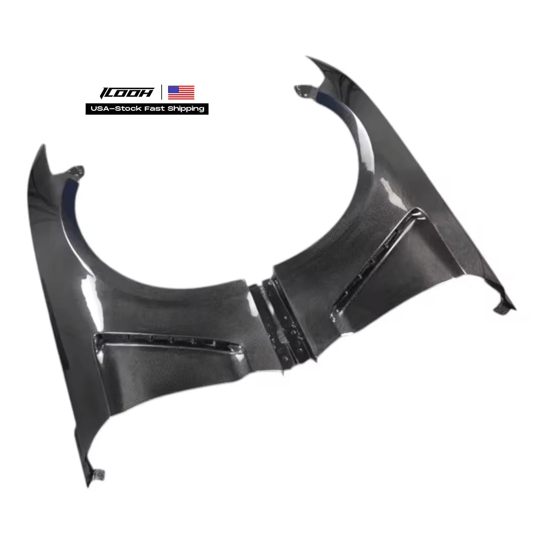 Gt350 Style Carbon Fiber Fibre Flared Fender Vent For Ford Mustang Gt Ecoboost Auto Parts 2018-2023 - Buy Gt350 Style Carbon Fiber Fibre Frp Flared Fender Vent For Ford Mustang Gt Ecoboost 2018-2023 Product on Alibaba.com