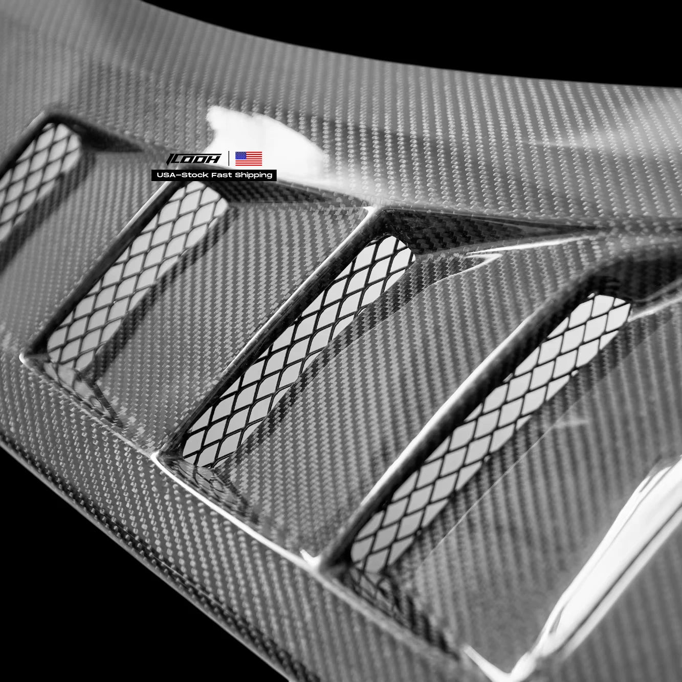 Ac Style Carbon Fiber Frp Flared Fender Vent For Ford Mustang Gt Ecoboost Auto Parts 2018-2023 New Condition Tow Hook Cut-outs - Buy Ac Style Carbon Fiber Fibre Frp Flared Fender Vent For Ford Mustang Gt Ecoboost 2015-2023
brand New Car Bumper
tow Hook Co