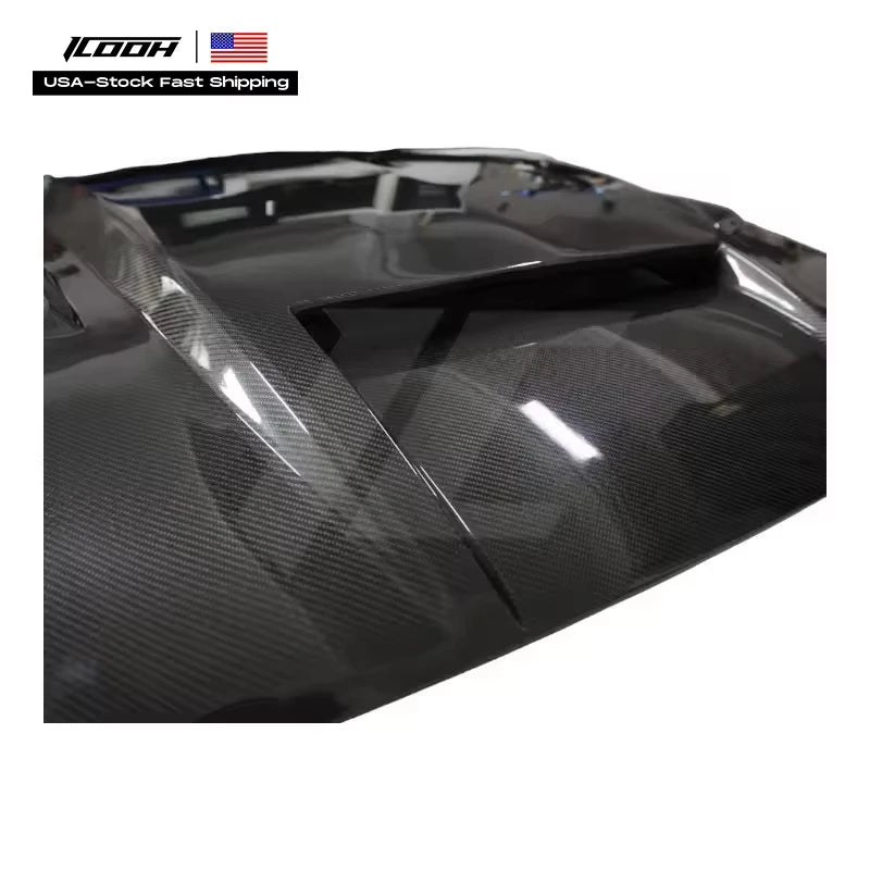 Tf Style Carbon Fiber Fibre Front Bonnet Engine Hood For Ford Mustang 2018-2023 - Buy Tf Style Carbon Fiber Fibre Front Bonnet Engine Hood
for Ford Mustang Product on Alibaba.com
