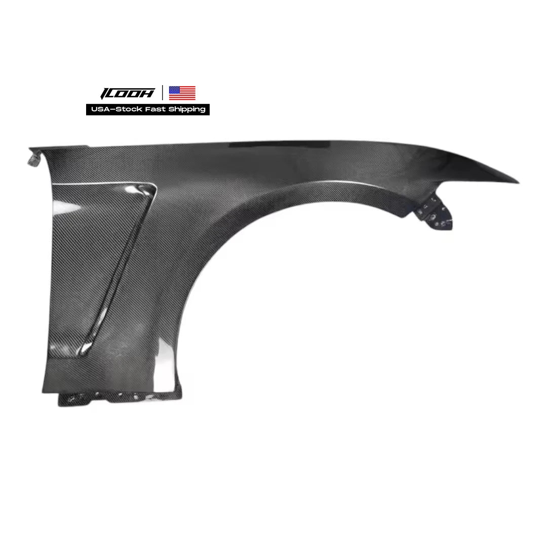 Gt350 Style Carbon Fiber Fibre Flared Fender Vent For Ford Mustang Gt Ecoboost Auto Parts 2018-2023 - Buy Gt350 Style Carbon Fiber Fibre Frp Flared Fender Vent For Ford Mustang Gt Ecoboost 2018-2023 Product on Alibaba.com