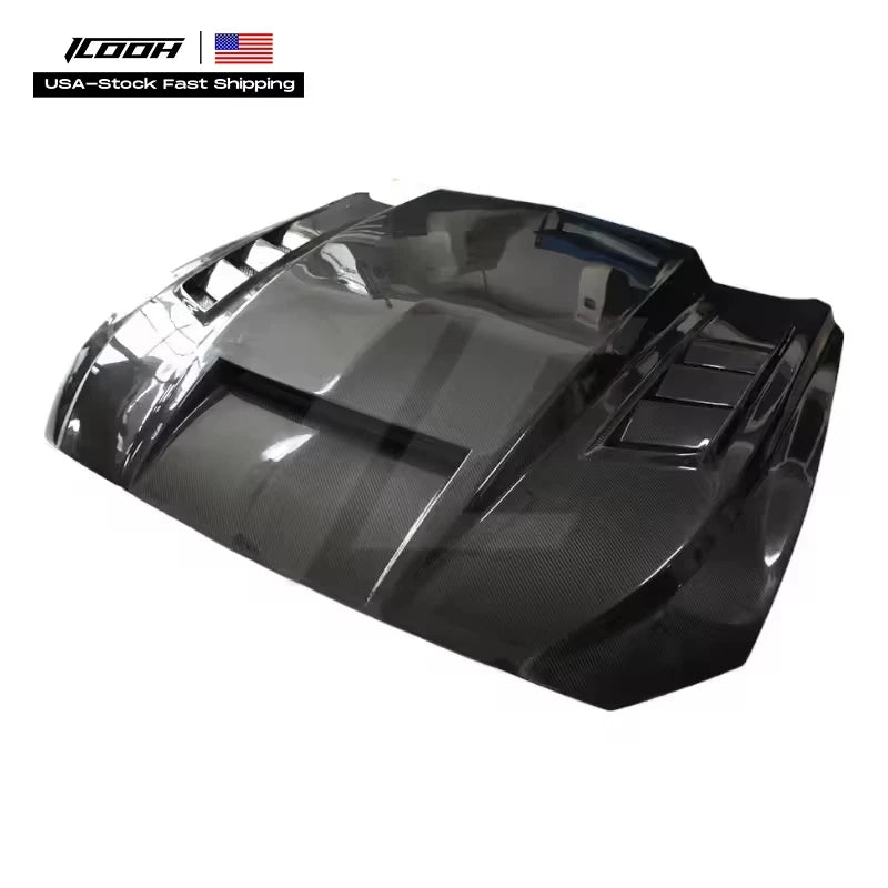 Tf Style Carbon Fiber Fibre Front Bonnet Engine Hood For Ford Mustang 2018-2023 - Buy Tf Style Carbon Fiber Fibre Front Bonnet Engine Hood
for Ford Mustang Product on Alibaba.com